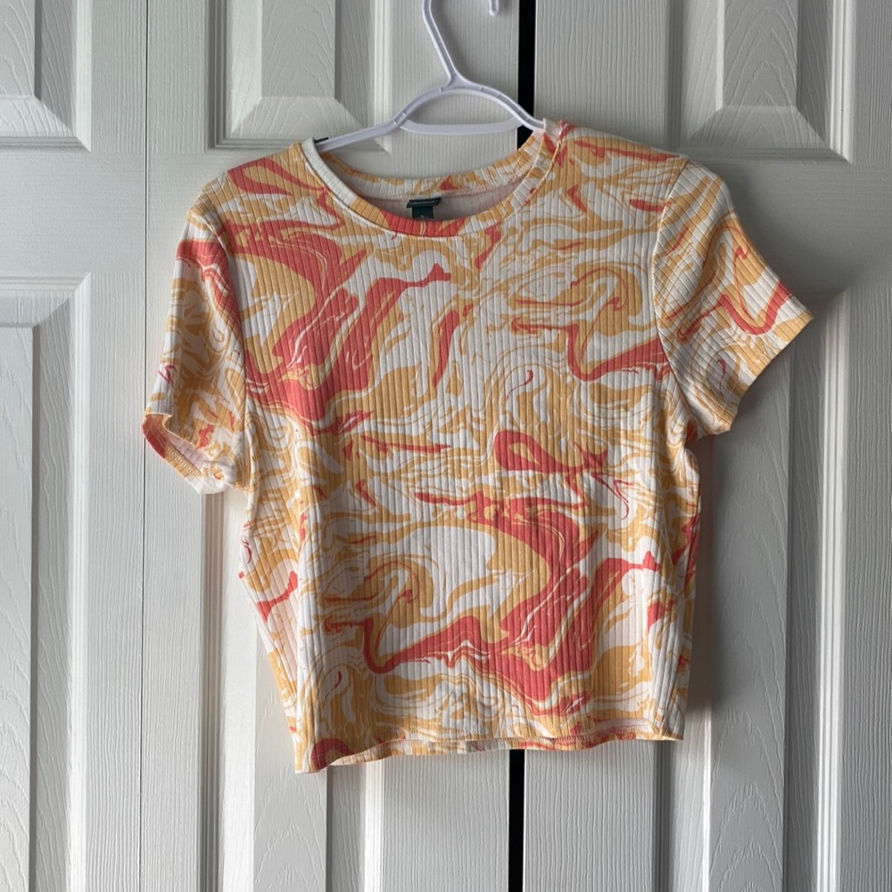 Wild Fable tie-dye crop top